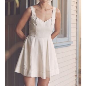 BNWT In February Linen Blend Dress